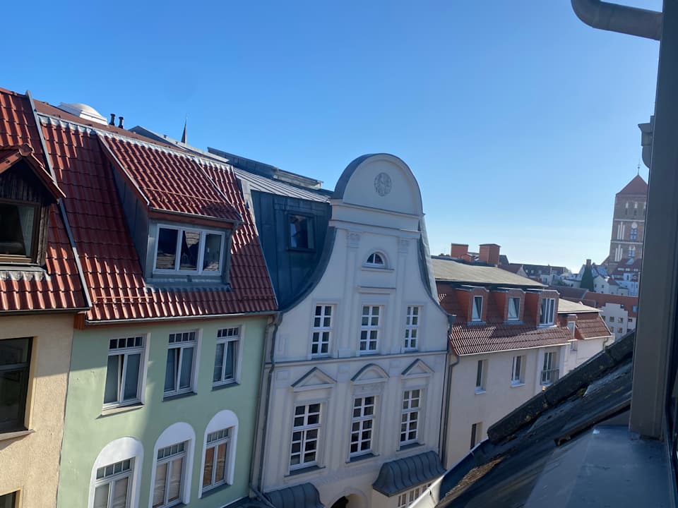 Ausblick The Green Rostock Apartment Hotel