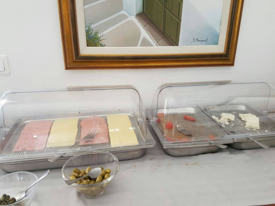 Aufschnitt Auswahl Hotel Mathios Village