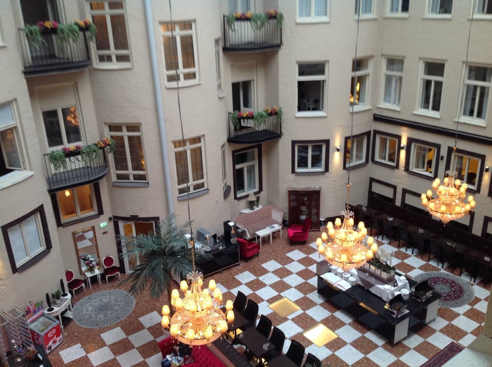 Innenhof, Frühstücksraum, Lobby, Rezeption... Best Western Hotel Bentleys