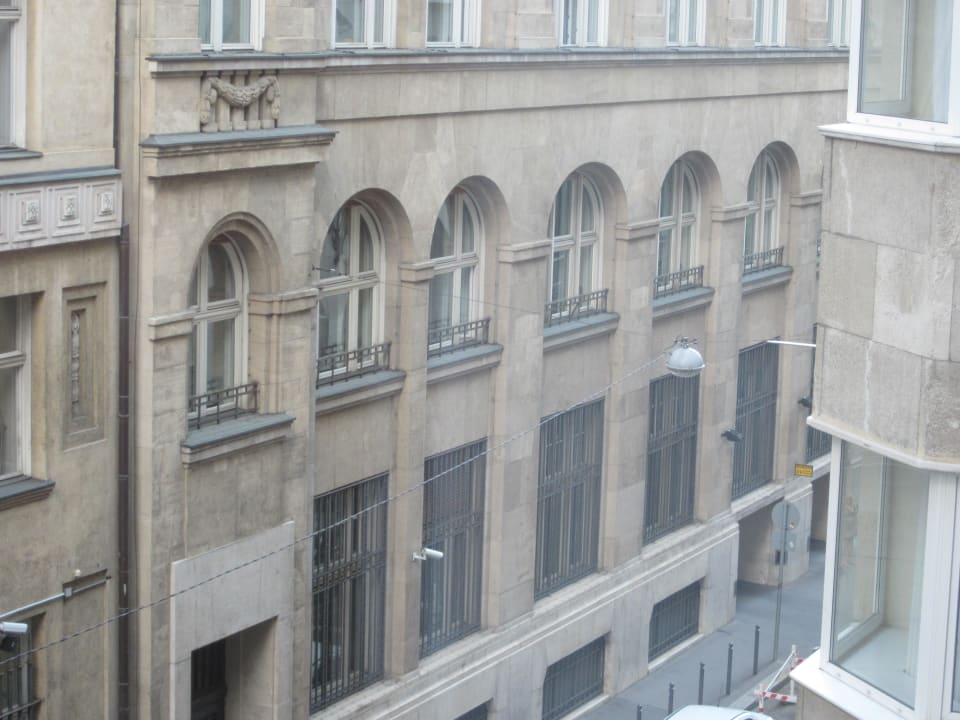 Blick aus dem Zimmer 3.Stock Hotel Starlight Suiten