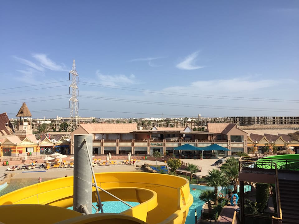 Ausblick Pickalbatros Jungle Aqua Park Resort - Neverland Hurghada