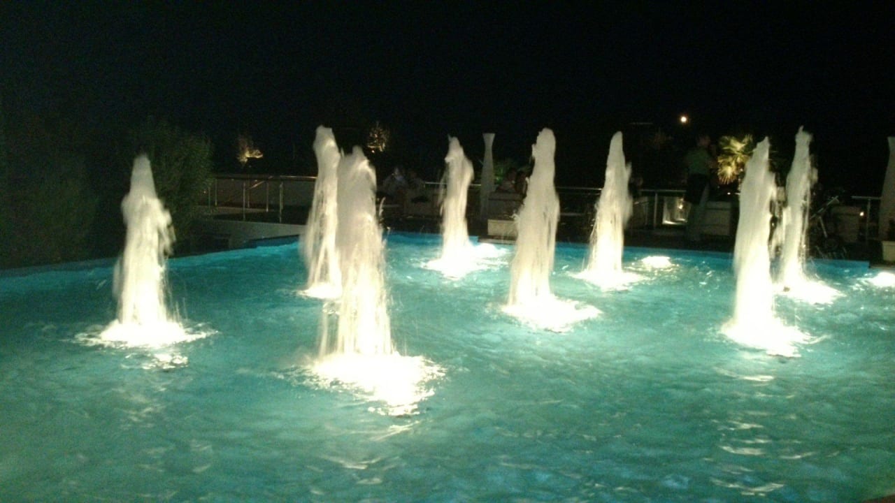 Wasserspiele alltoura Club Hotel Poseidon Palace
