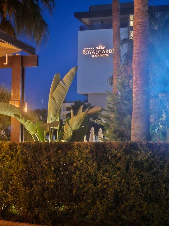 Ausblick Hotel Royal Garden Beach