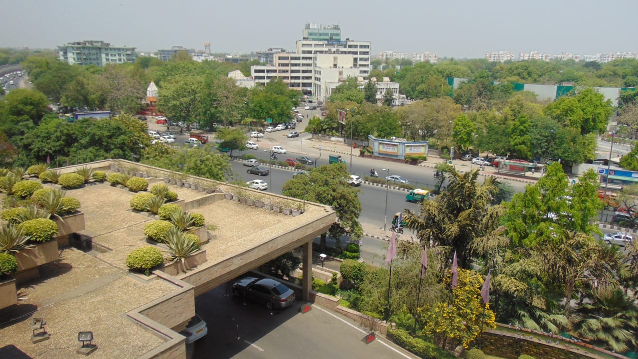 Ausblick Hotel Hyatt Regency Delhi