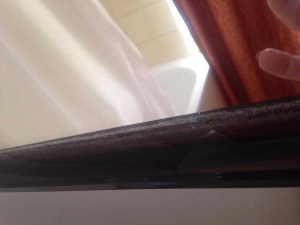 Badezimmer Schrank dreckig Hotel Miramar