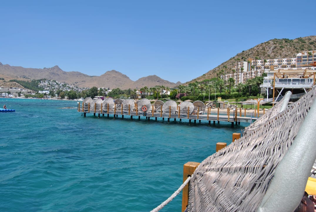 Auf dem Pier Kefaluka Resort Bodrum