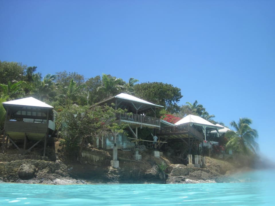Lobby und Essbereich Cocos Hotel Antigua