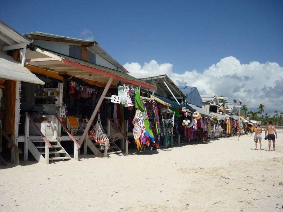 Shoppingmeile am Strand Punta Cana Princess All Suites Resort & Spa