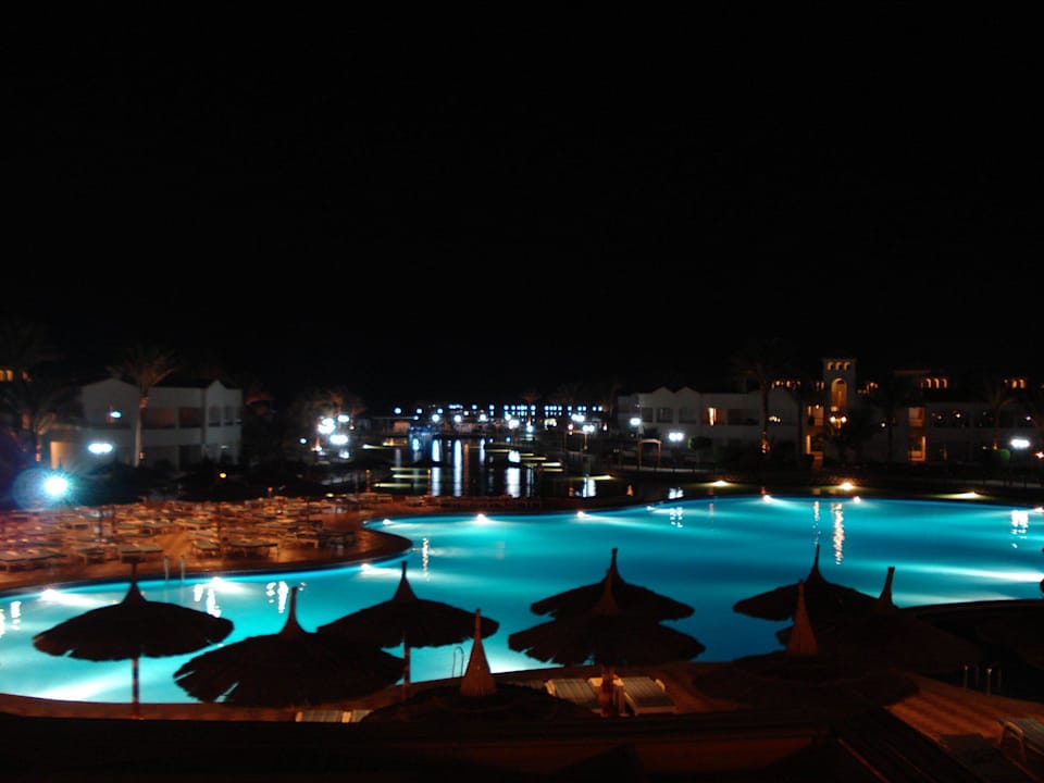 Überblick über den Hauptpool Pickalbatros Dana Beach Resort - Hurghada