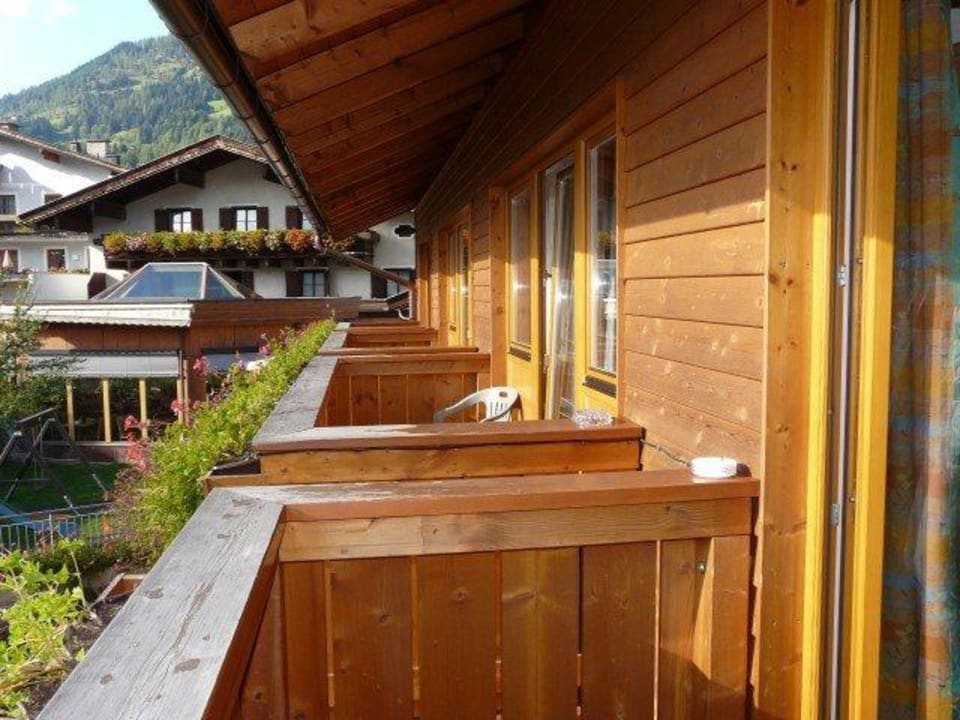 Ausblick vom Balkon Hotel Metzgerwirt