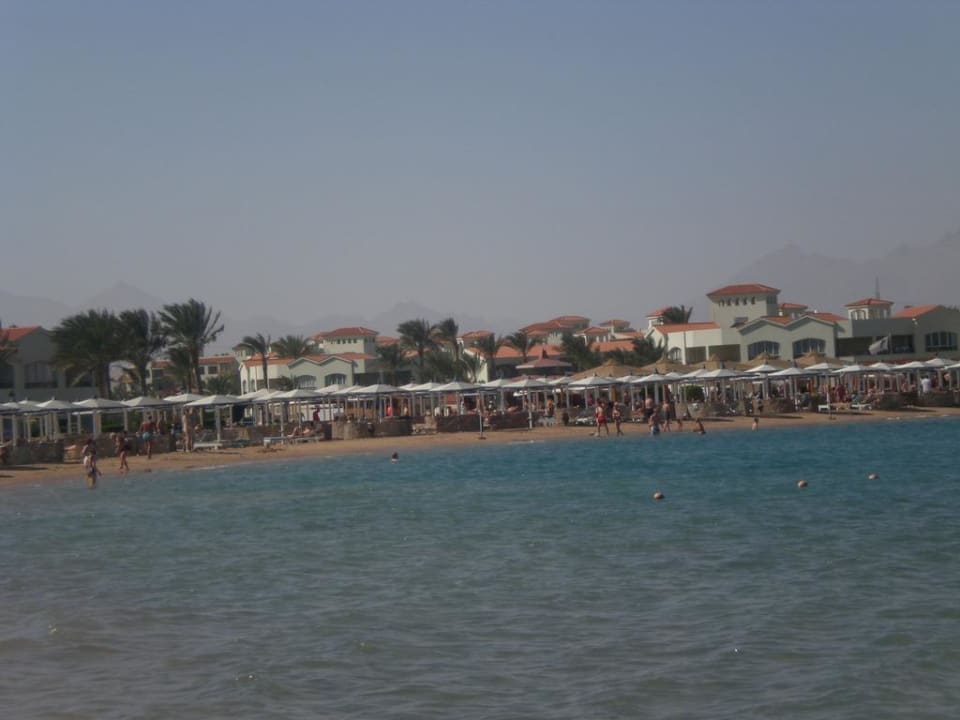 Strand Dana Beach von der Tauch Schule aus Pickalbatros Dana Beach Resort - Hurghada