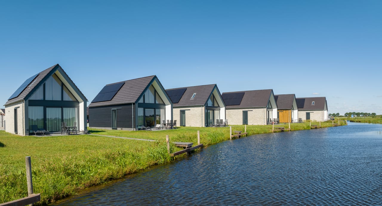 Außenansicht Landal Waterresort Blocksyl