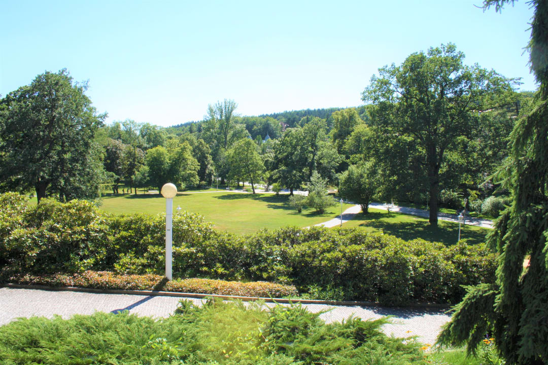 Ausblick Schlosshotel Marienbad