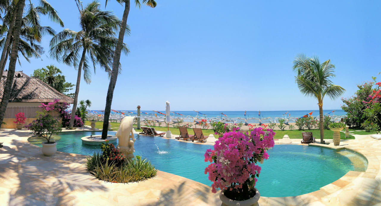 Poolanlage Palm Garden Amed Beach & Spa Resort Bali