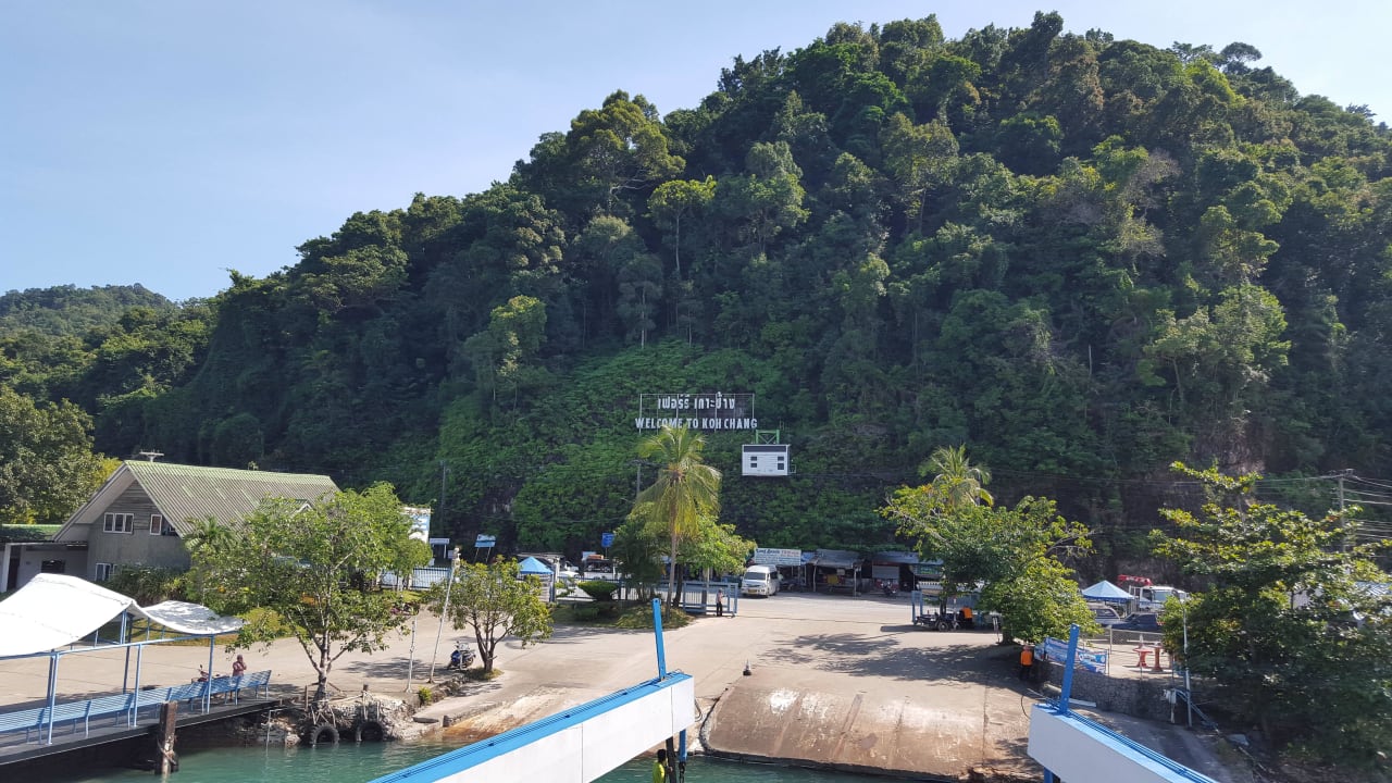 Ankunft auf Koh Chang  Hotel The Dewa Koh Chang