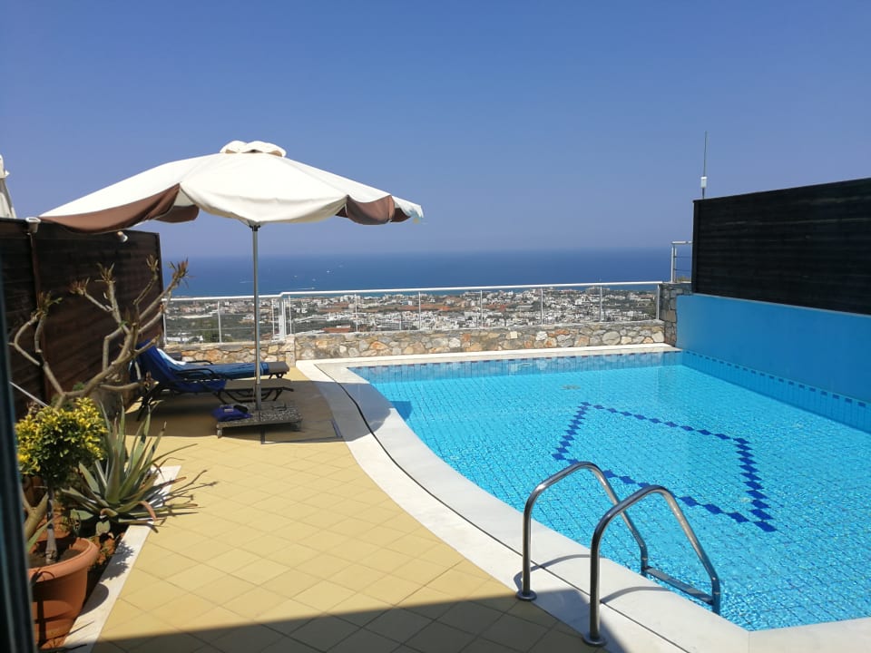 Pool The Noverian Scenic Crete 5 Star Hilltop Villa Resort & Spa