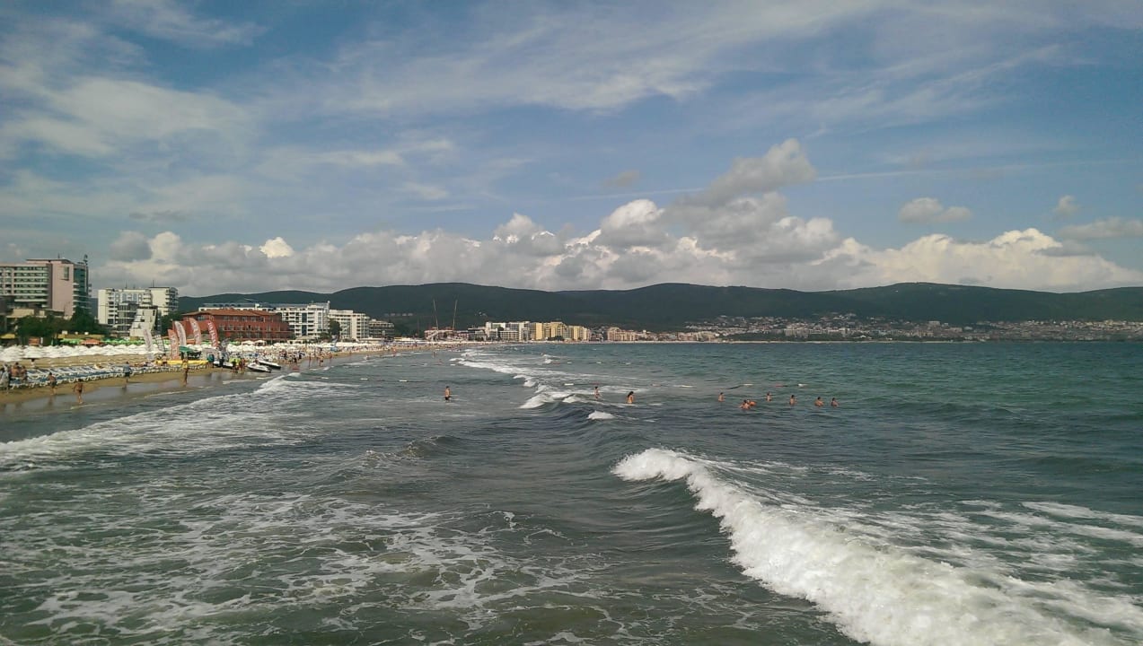 Widok z mola Hotel Colosseum