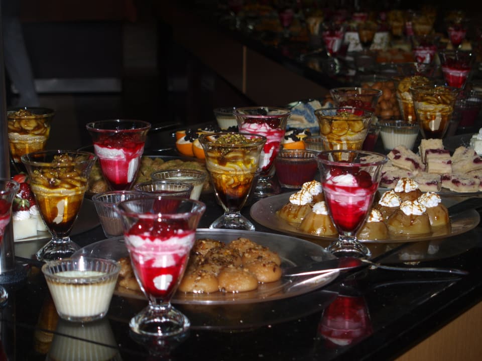 Auszug vom Dessertbereich Hotel Defne Garden