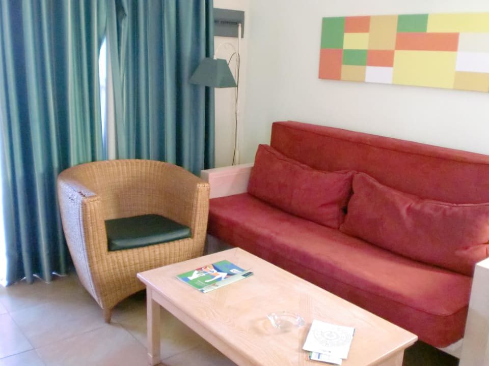 Wohnbereich Bungalow 10 Bungalows Cordial Sandy Golf