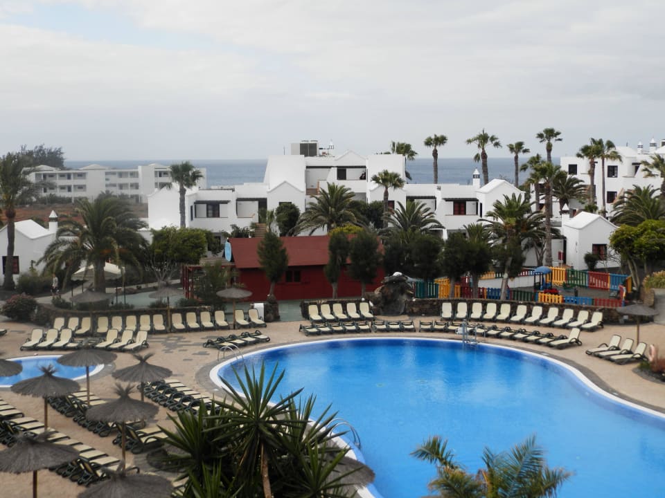 Ausblick vom Balkon allsun App.-Hotel Albatros