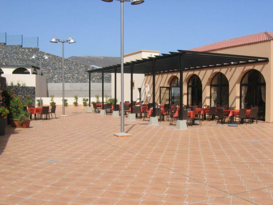 Die Restaurantterrasse Hotel Luz Del Mar