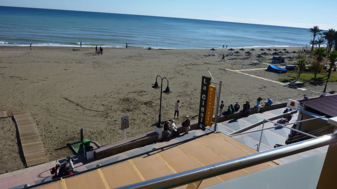 Blick vom Balkon Apartments Dona Lucia