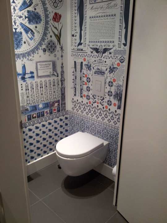 Diese Tapete! Hotel Andaz Amsterdam Prinsengracht