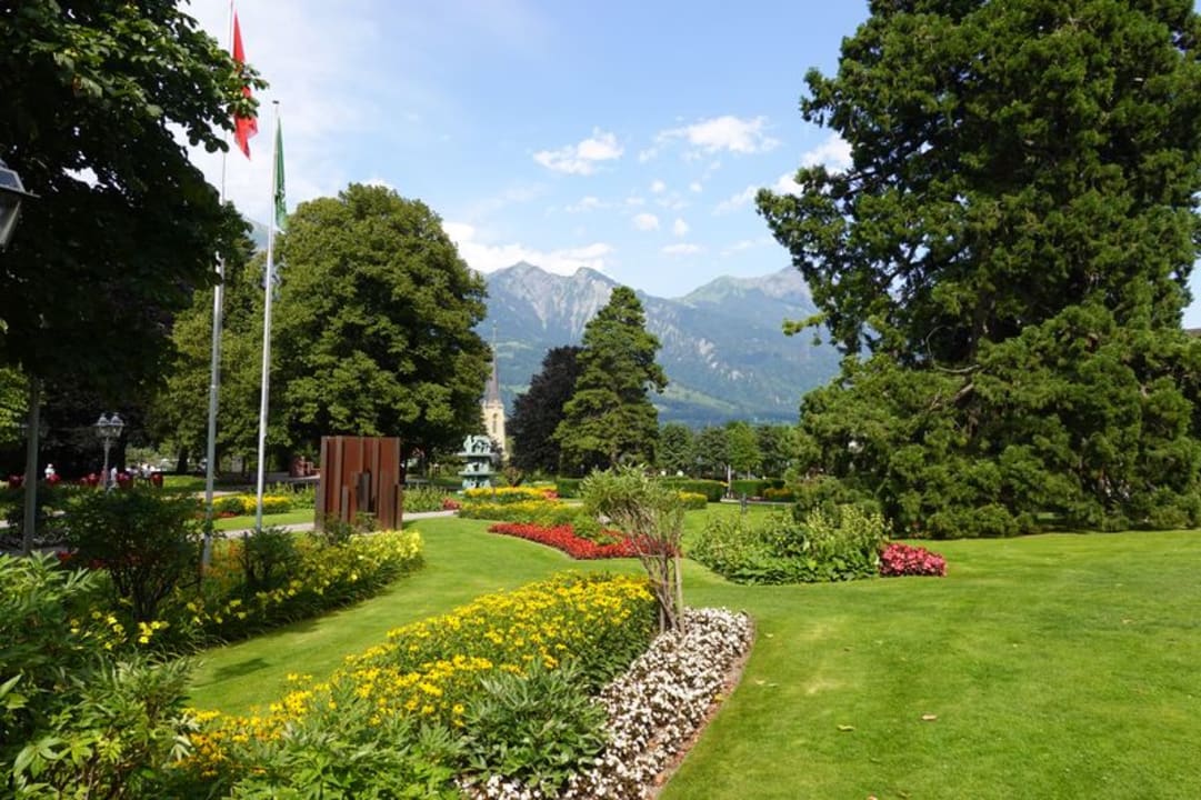 Gartenanlage Grand Resort Bad Ragaz