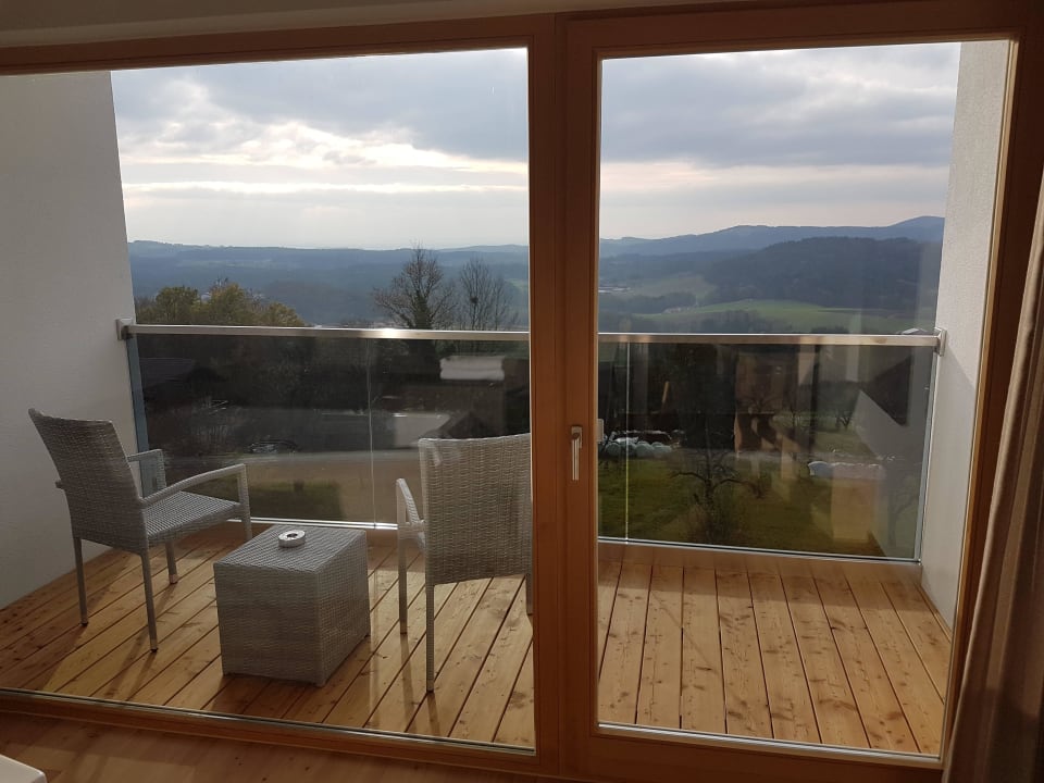 Balkon Thula Wellnesshotel Bayerischer Wald