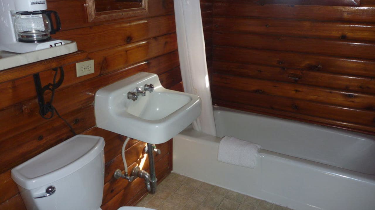 Badezimmer Motel Virginia Creek Settlement