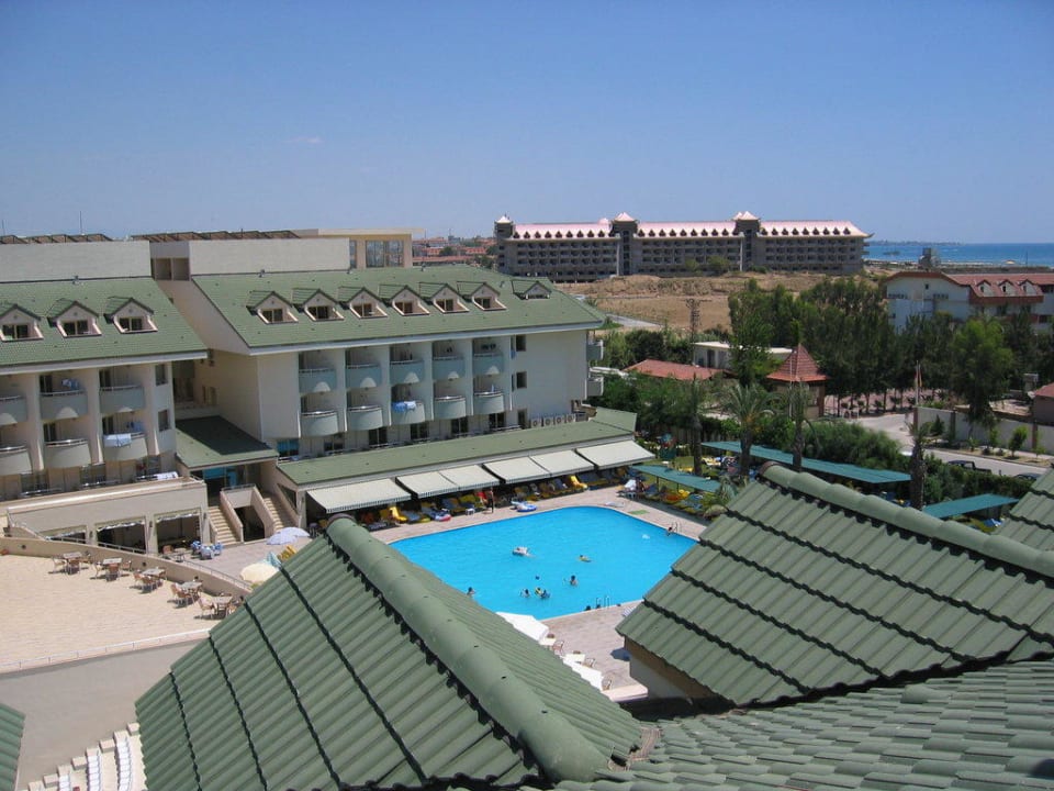 Blick vom Balkon Side Breeze Hotel