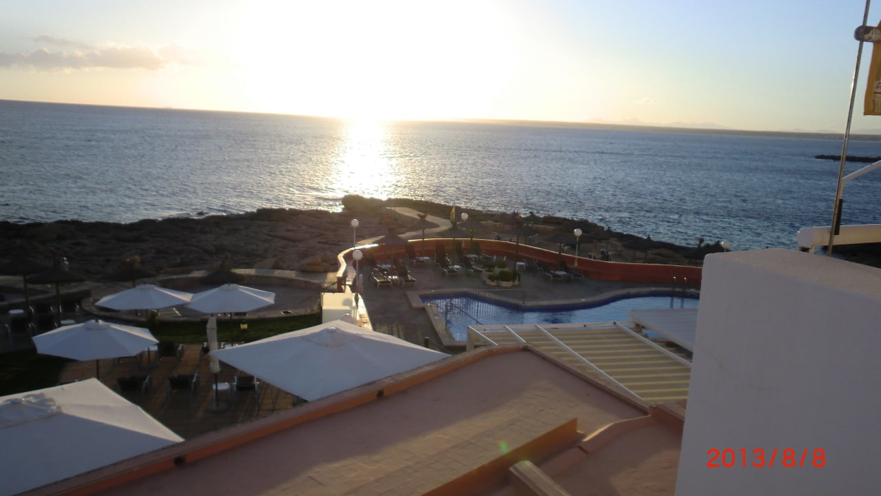 Sonnenuntergang vom Balkon Universal Hotel Cabo Blanco - Adults Only