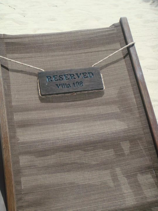 Reservierte Liegen Anantara Rasananda Koh Phangan -  Villas