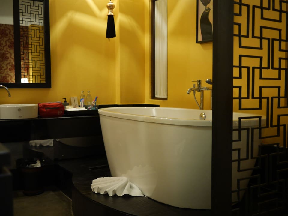 Badewanne in der Suite Shanghai Mansion Bangkok