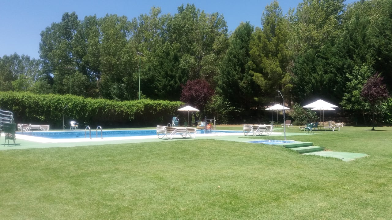 Gartenanlage Hotel Parador de Teruel