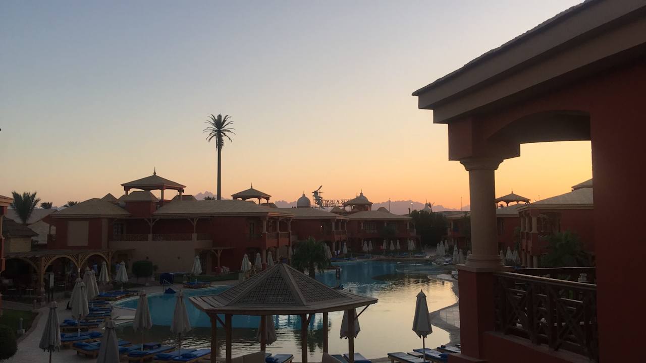 Ausblick Pickalbatros Alf Leila Wa Leila Resort - Neverland Hurghada