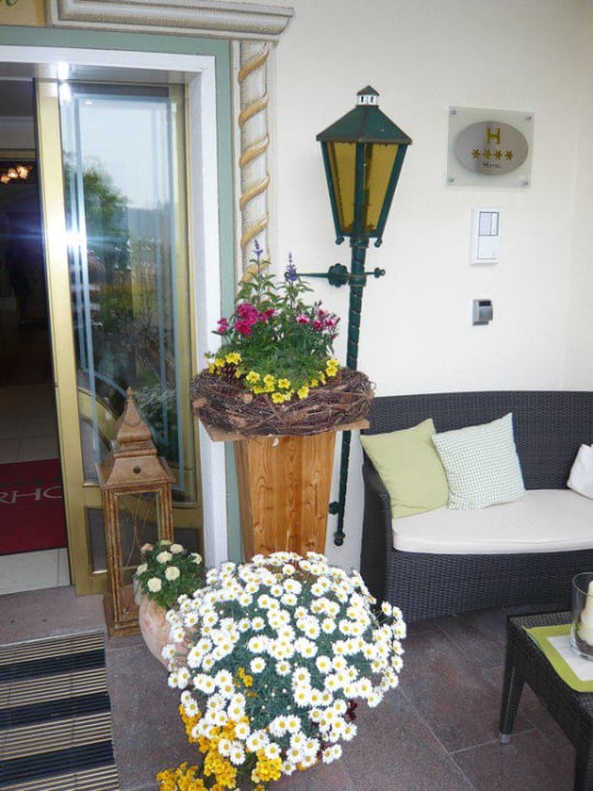 liebevolle "Raucherecke" Hotel Viertler