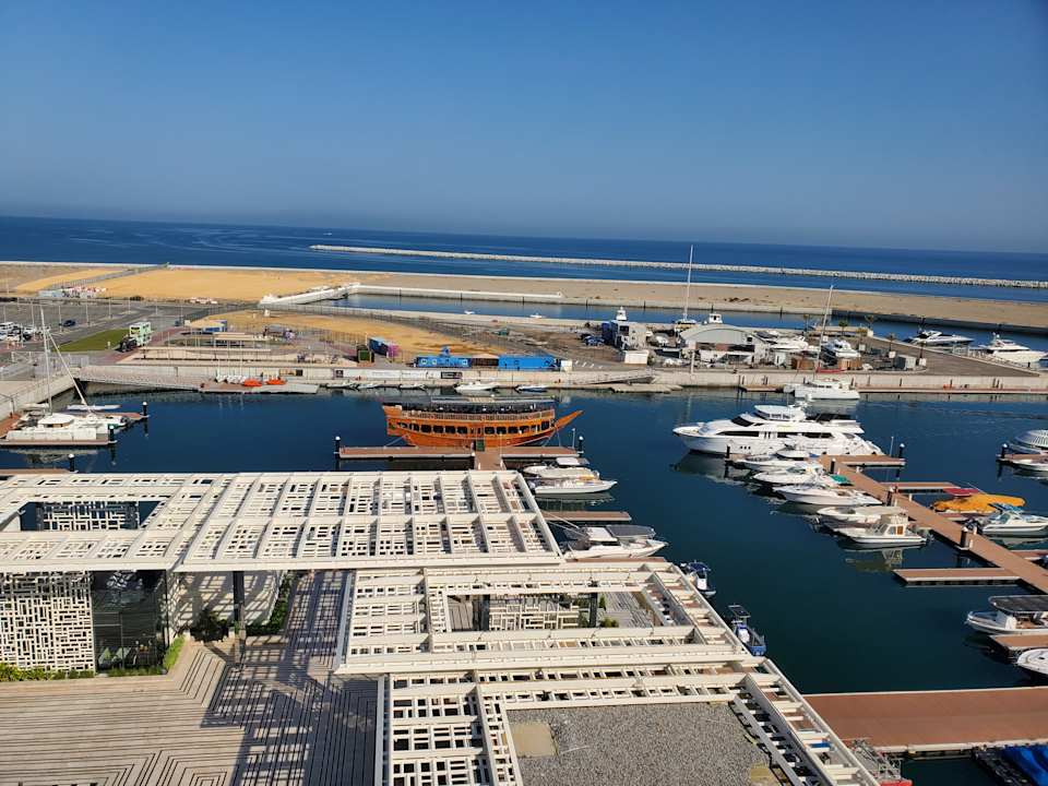 Ausblick Mysk Al Mouj Hotel