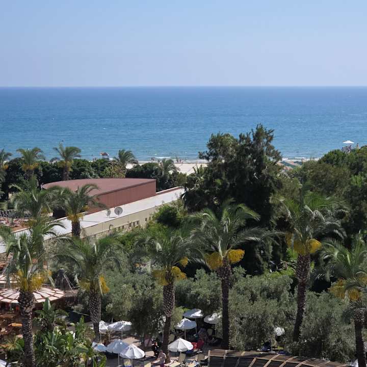 Gartenanlage Sunis Kumköy Beach Resort Hotel & Spa