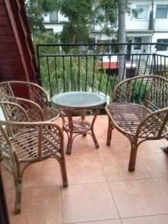 Balkon Ferienhaus Zacisze 1