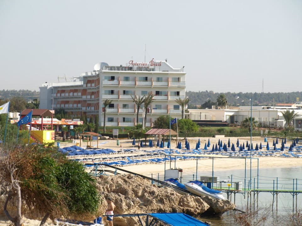 Strand beim Hotel Asterias Beach