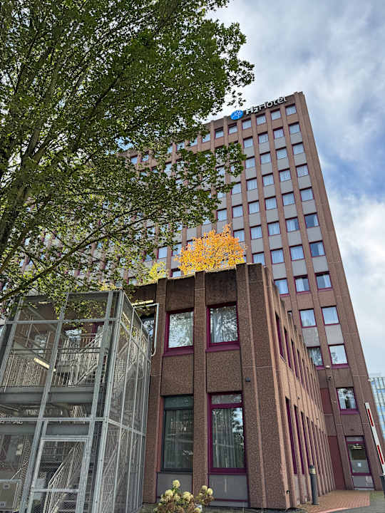 Außenansicht H2 Hotel Düsseldorf Seestern