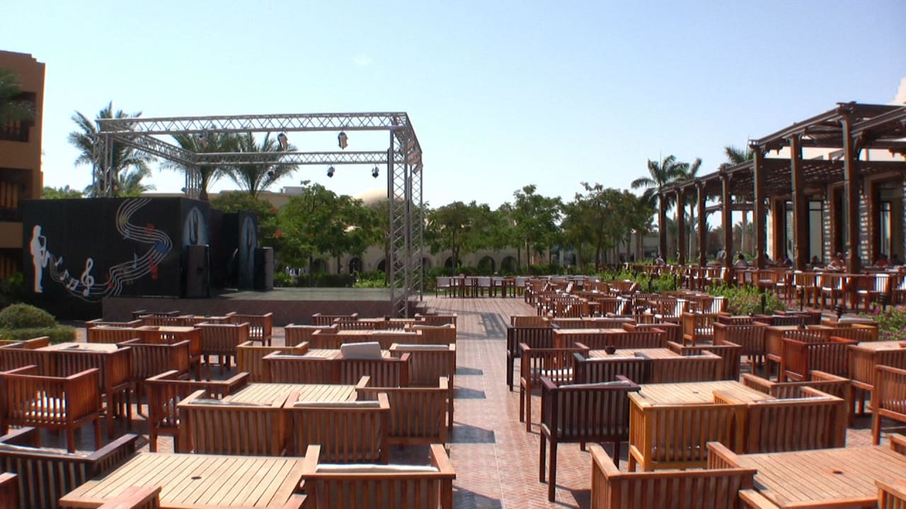 Terrasse, Bühne Stella Beach Resort & Spa Makadi Bay