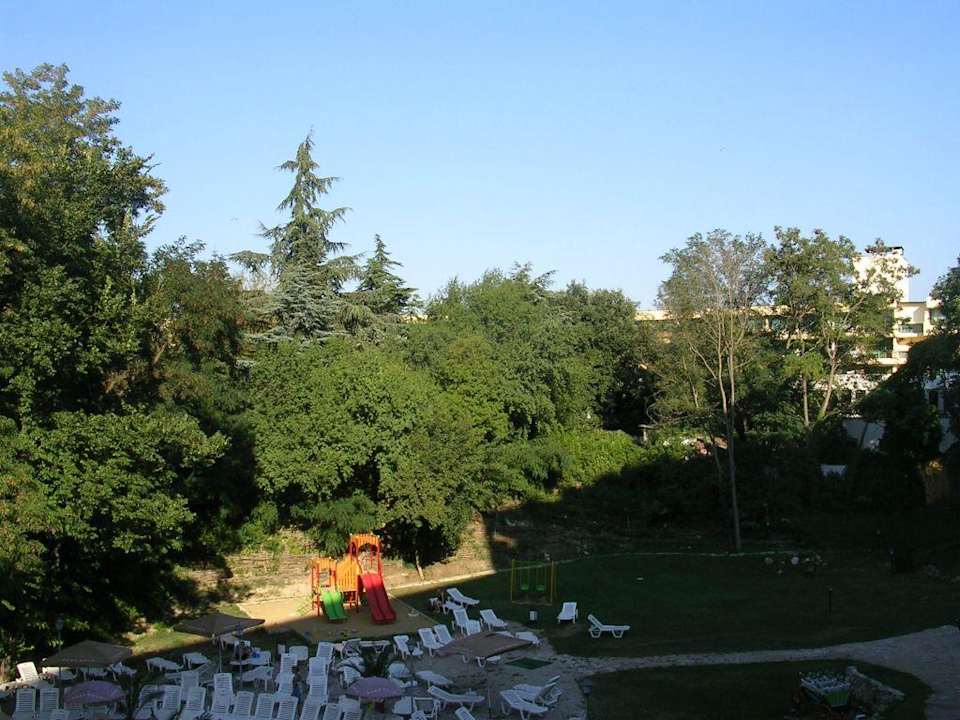 Widok z balkonu Odessos Park Hotel