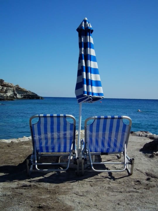 Wunderschöne Badebucht Hotel Kalithea Horizon Royal