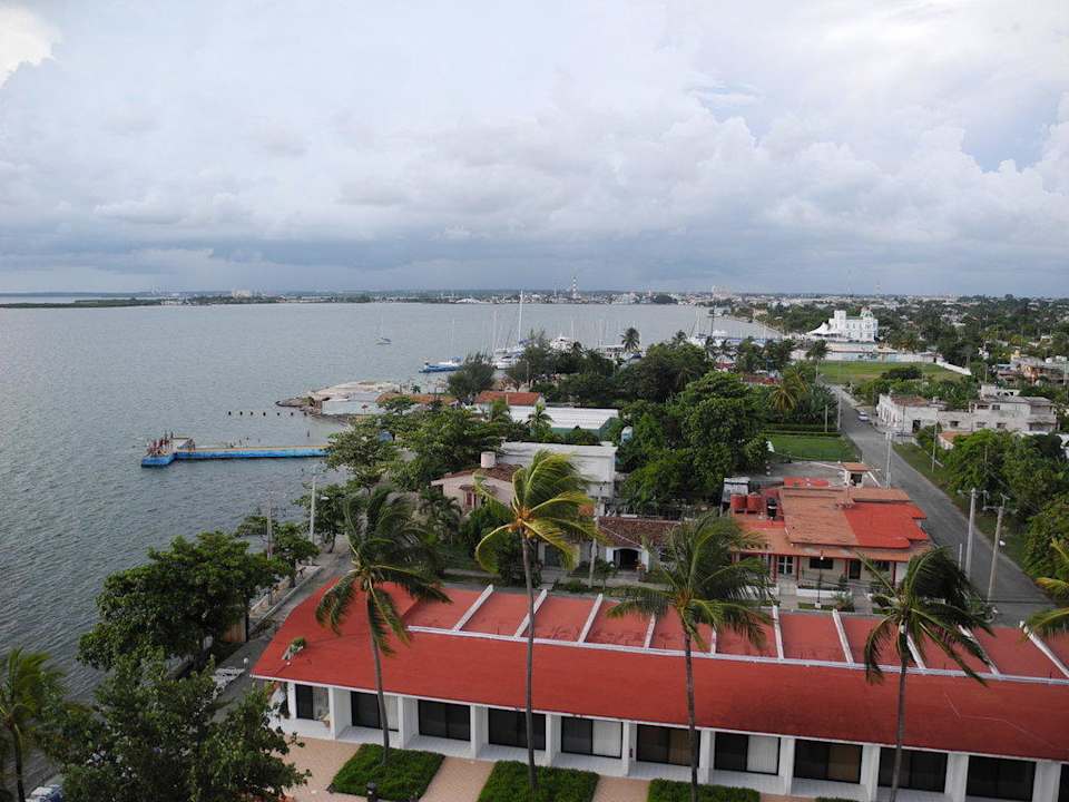 Panorama vom Balkon Hotel Jagua Affiliated by Meliá
