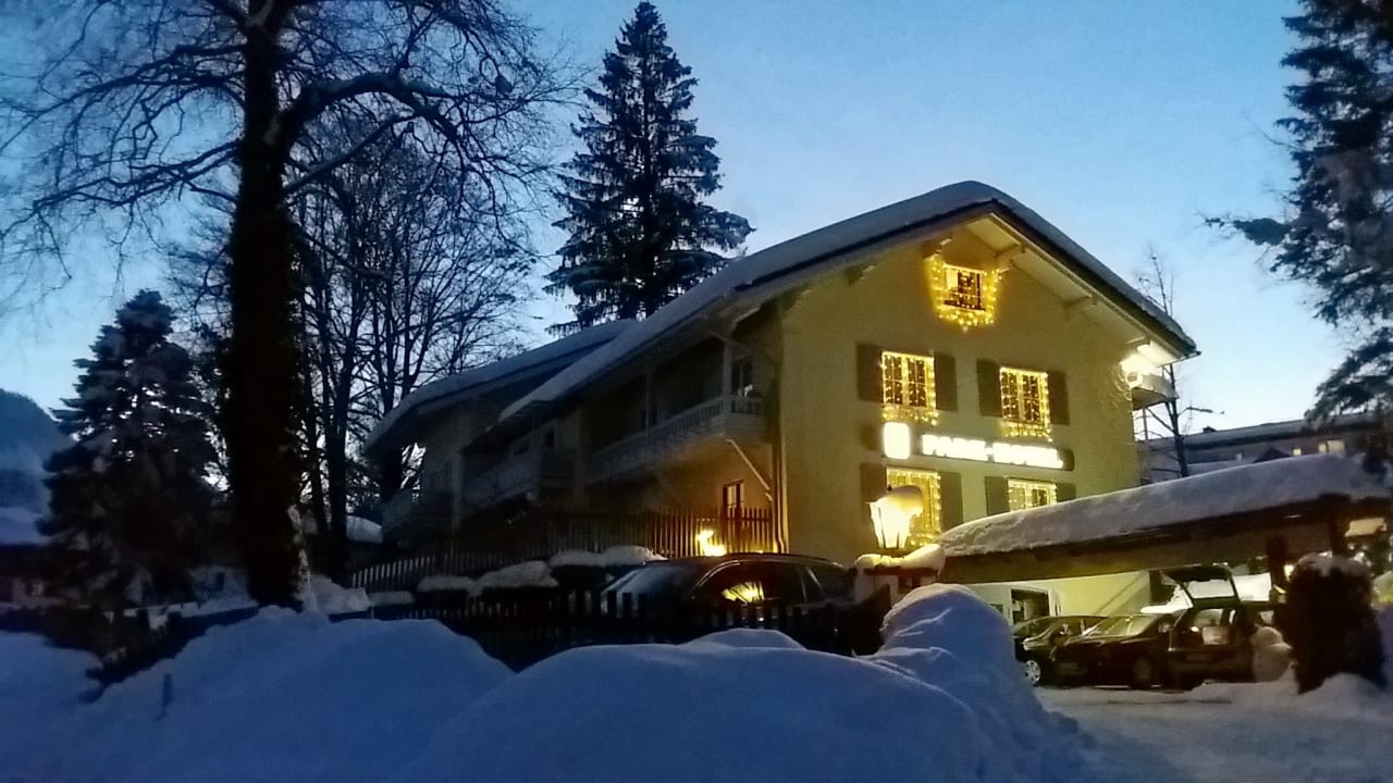 Außenansicht Parkhotel Ruhpolding