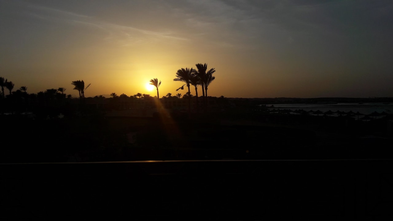 Sonnenuntergang Cleopatra Luxury Resort Makadi Bay