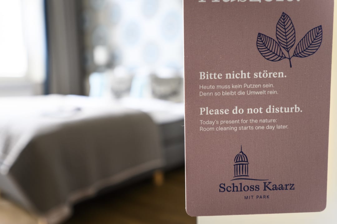 Zimmer Hotel Schloss mit Park Kaarz