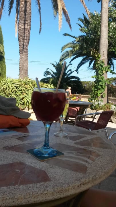 Selbstgemachte Sangria Hotel Fonda Las Palmeras